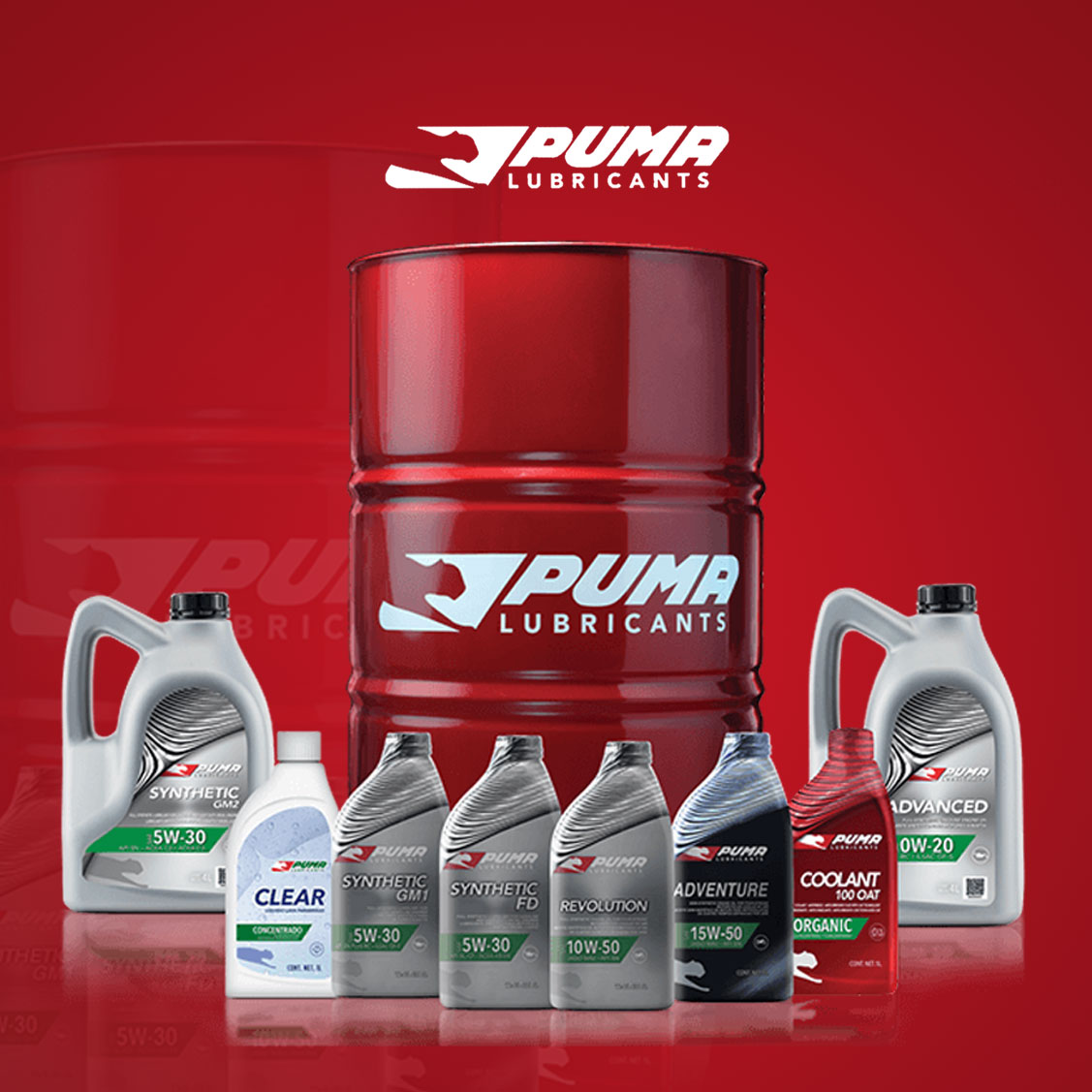 Línea de lubricantes Puma